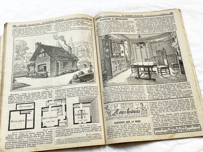1920s – French Magazine - Le Chasseur Français - French vintage illustrated lifestyle & advertising publication