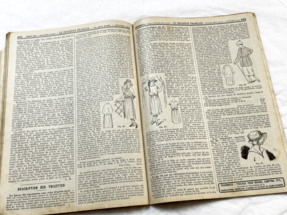 1920s – French Magazine - Le Chasseur Français - French vintage illustrated lifestyle & advertising publication