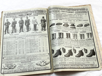 1920s – French Magazine - Le Chasseur Français - French vintage illustrated lifestyle & advertising publication