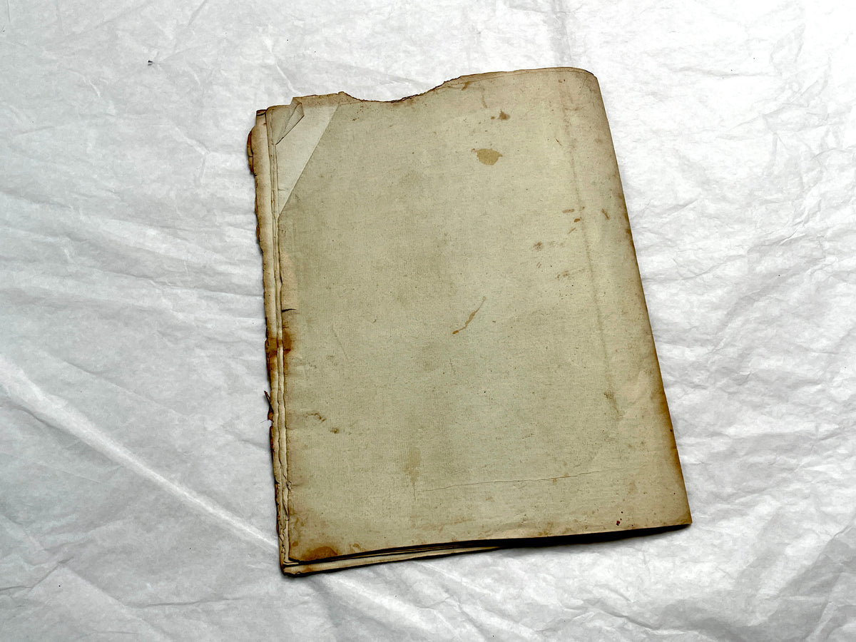 Early 19th Century French handwritten play script featuring elegant cursive on aged paper, a historical literary manuscript.