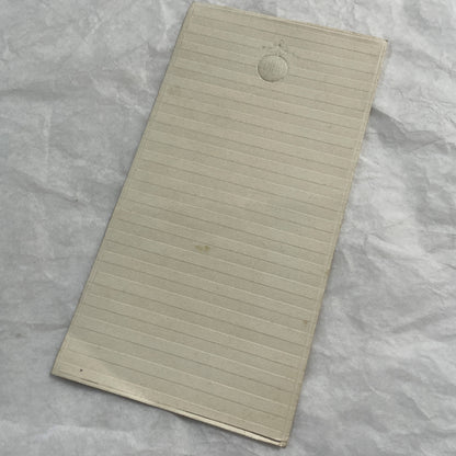 1920s - Vintage French Dinner Menu - 1923 Elegant Dining Card - Luxury Cuisine Experience - Historical Culinary Ephemera - Collectible Paper