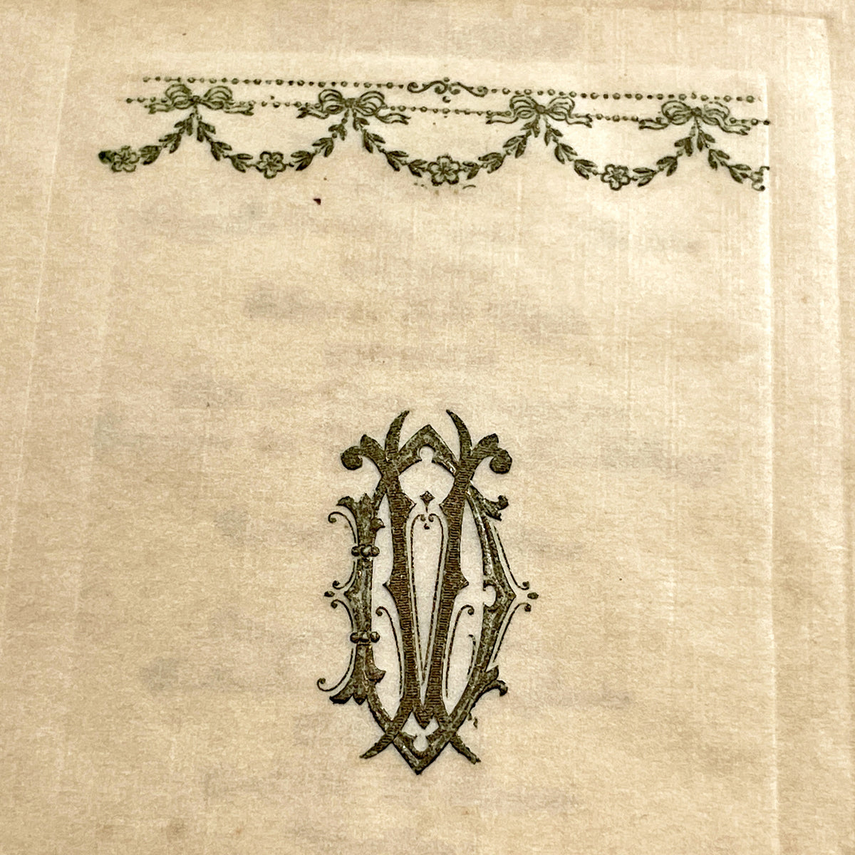 1920s - Antique French Dinner Menu Collectible - Formal Dining Ephemera - Vintage Restaurant Chandivert Caen - Historical Culinary Document