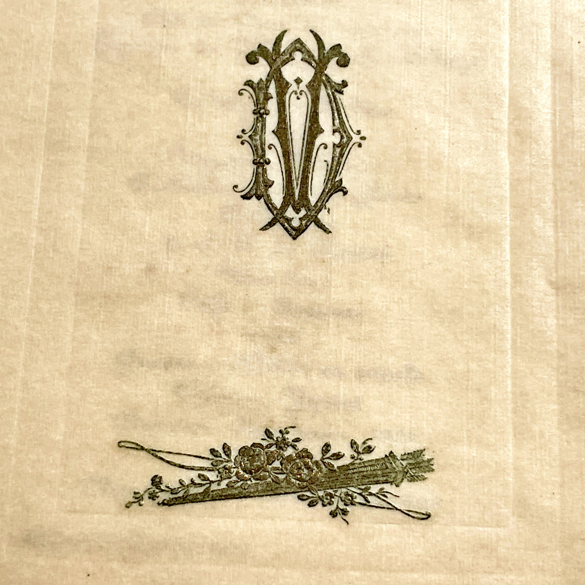 1920s - Antique French Dinner Menu Collectible - Formal Dining Ephemera - Vintage Restaurant Chandivert Caen - Historical Culinary Document
