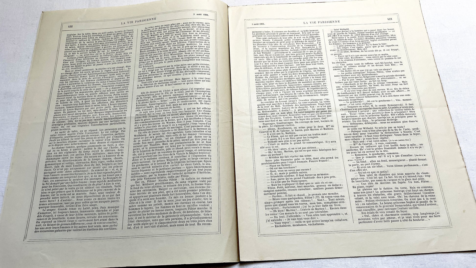 1900s - La Vie Parisienne French Illustrated Magazine - Belle Époque Satirical Journal - Paris Fashion & Art Review