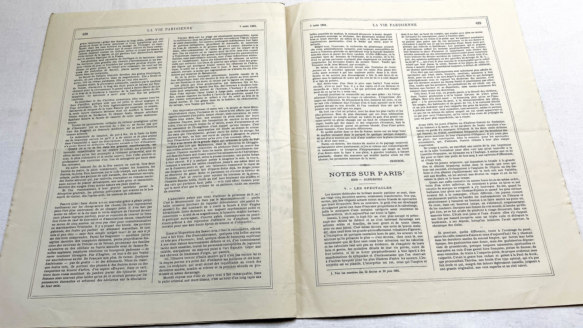 1900s - La Vie Parisienne French Illustrated Magazine - Belle Époque Satirical Journal - Paris Fashion & Art Review