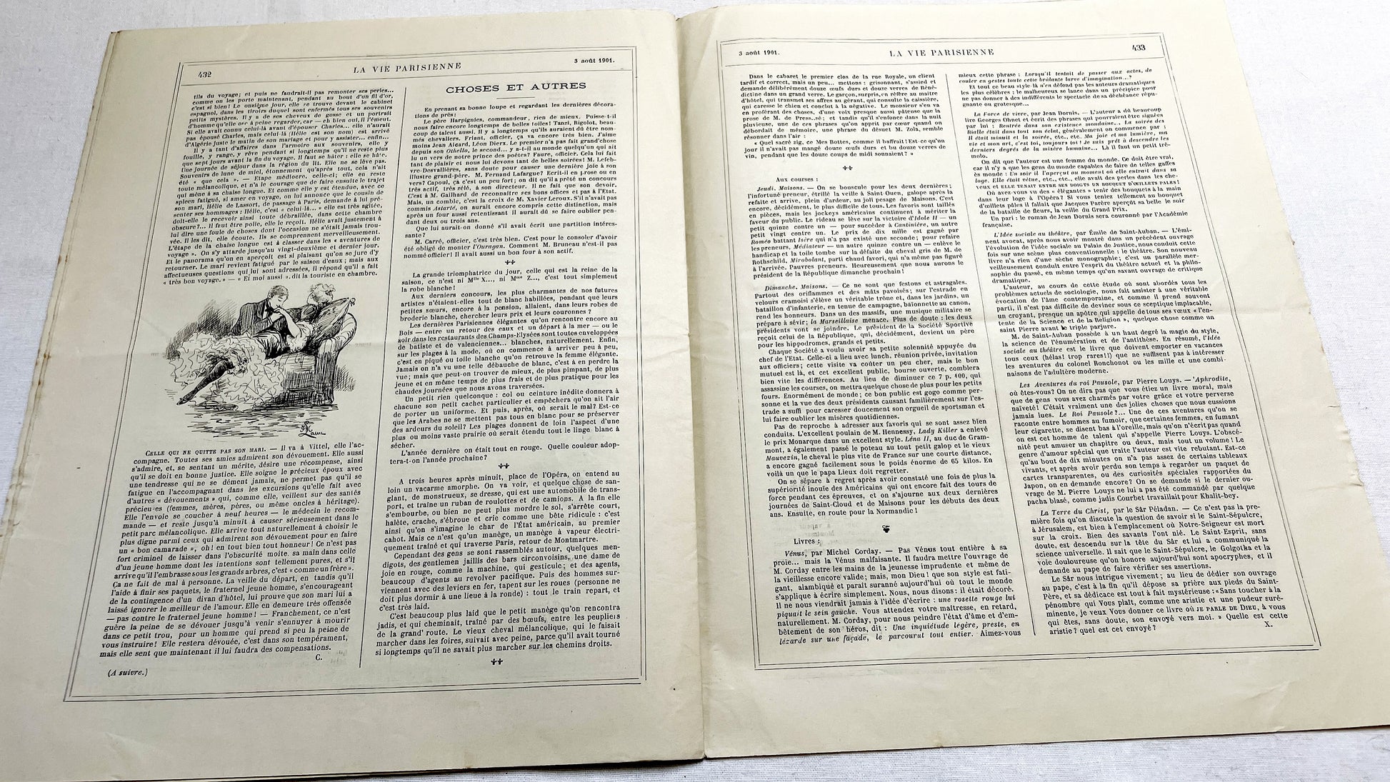 1900s - La Vie Parisienne French Illustrated Magazine - Belle Époque Satirical Journal - Paris Fashion & Art Review
