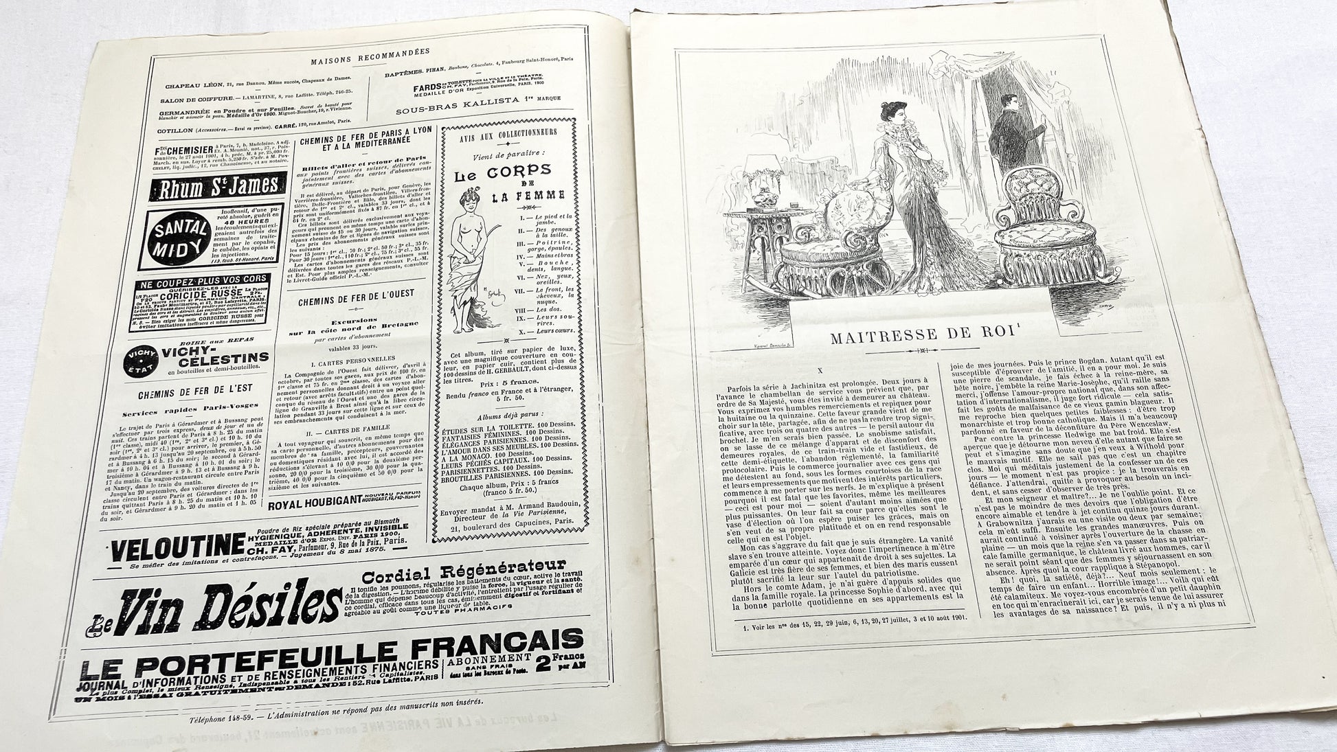 1900s - La Vie Parisienne French Illustrated Magazine - Belle Époque Satirical Journal - Paris Fashion & Art Review
