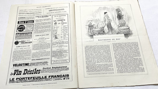 1900s - La Vie Parisienne French Illustrated Magazine - Belle Époque Satirical Journal - Paris Fashion & Art Review