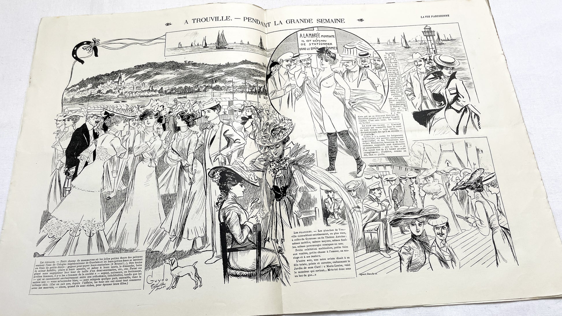 1900s - La Vie Parisienne French Illustrated Magazine - Belle Époque Satirical Journal - Paris Fashion & Art Review