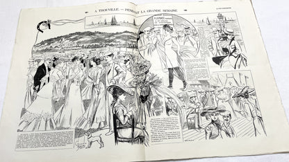 1900s - La Vie Parisienne French Illustrated Magazine - Belle Époque Satirical Journal - Paris Fashion & Art Review