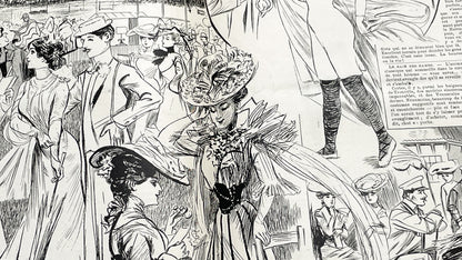 1900s - La Vie Parisienne French Illustrated Magazine - Belle Époque Satirical Journal - Paris Fashion & Art Review