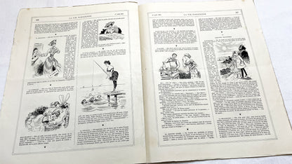 1900s - La Vie Parisienne French Illustrated Magazine - Belle Époque Satirical Journal - Paris Fashion & Art Review