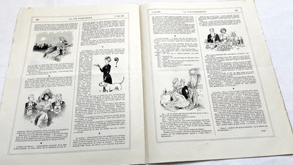 1900s - La Vie Parisienne French Illustrated Magazine - Belle Époque Satirical Journal - Paris Fashion & Art Review