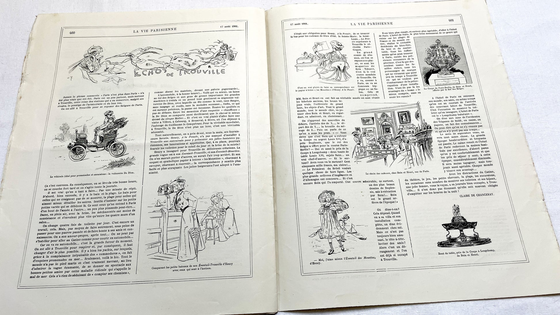 1900s - La Vie Parisienne French Illustrated Magazine - Belle Époque Satirical Journal - Paris Fashion & Art Review