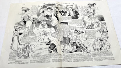 1900s - La Vie Parisienne French Illustrated Magazine - Belle Époque Satirical Journal - Paris Fashion & Art Review