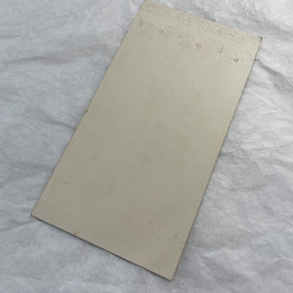 1910s - Vintage French Handwritten Menu Card - Elegant Dinner - Historical Culinary Ephemera - Belle Époque Gastronomy