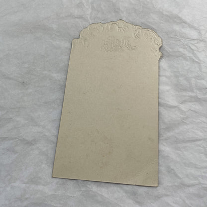 1910s - French Menu Card - Vintage Dining Memorabilia - Handwritten Dinner Invitation - Historical Culinary - Fine Dining Experience.