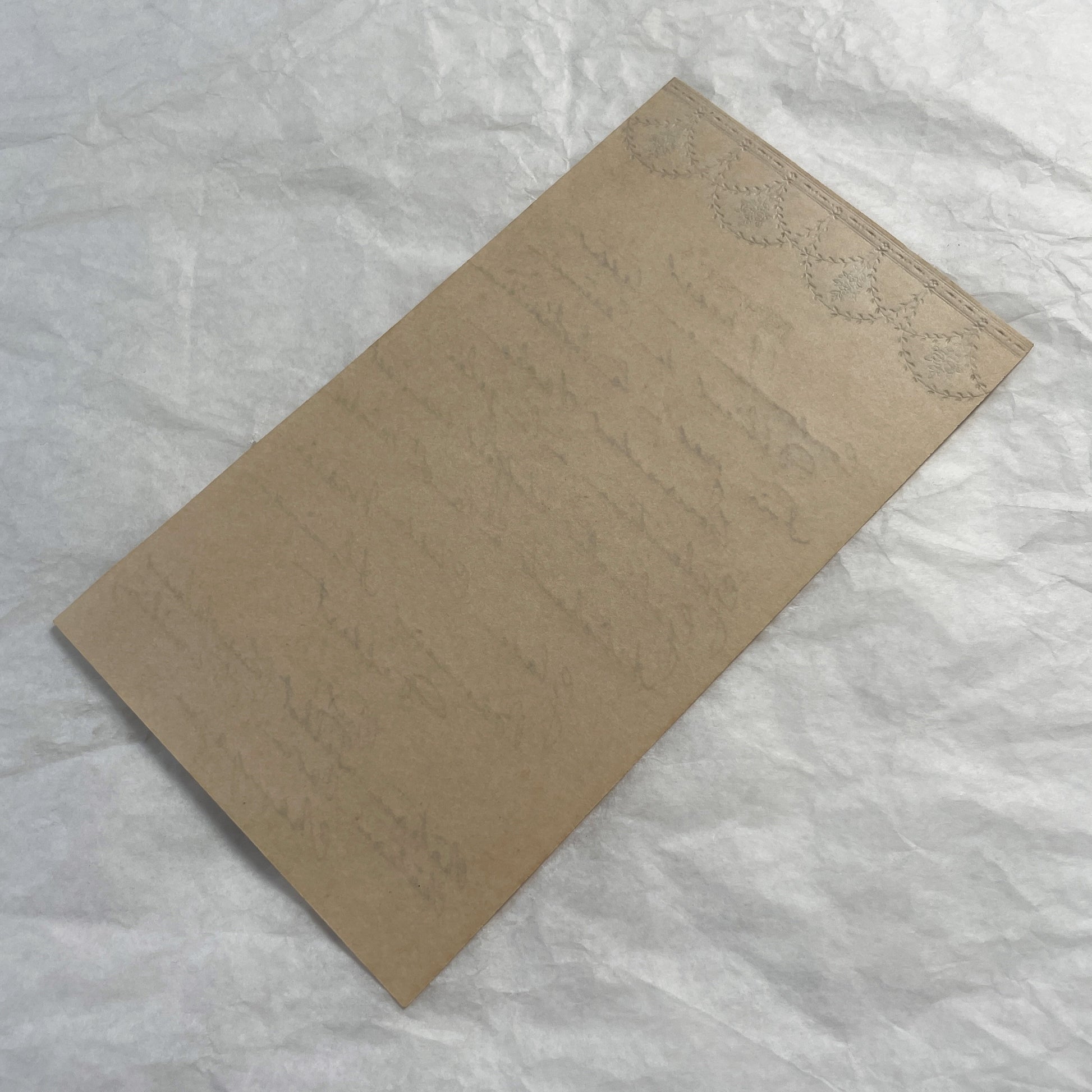 1910s - Vintage French Cuisine Menu - Handwritten Dinner Party Card - Elegant Fine Dining Culinary History Document - March 19th Wines