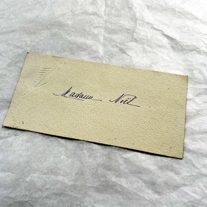 1910s - Antique French Dinner Menu 1911 - Vintage Hand-Written Culinary History - Gourmet Meal Card - Historic Gastronomy Ephemera - Elegant