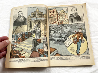 1930s - Antique 1933 French Catholic Pelerin Almanac - Vintage Religious Publication - Illustrated Calendar - Paris Good Press Collectible