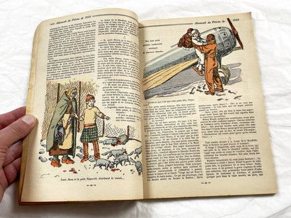 1930s - Antique 1933 French Catholic Pelerin Almanac - Vintage Religious Publication - Illustrated Calendar - Paris Good Press Collectible