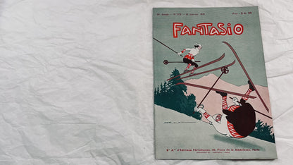 1930s - French magazine "Fantasio" with articles, photos, advertising, etc. - 1931 - 30 pages - 4 pages missing