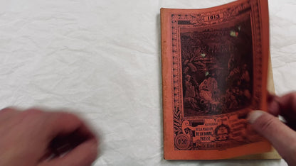 1910s - Vintage 1913 French Catholic Almanac - Illustrated Religious Annual - La Bonne Presse Ephemera - Rare Paris Book