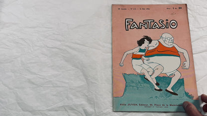 1920s - French magazine "Fantasio" with articles, photos, advertising, etc. - 1924 - 32 pages - 4 pages missing