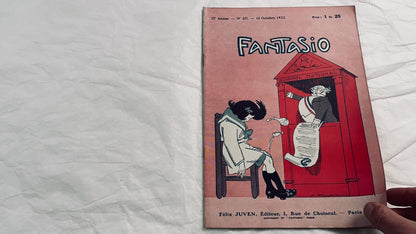1920s - French magazine "Fantasio" with articles, photos, advertising, etc. - 1922 - 36 pages