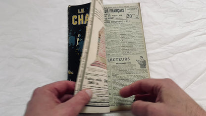 1930s – French Magazine - Le Chasseur Français - French vintage illustrated lifestyle & advertising publication