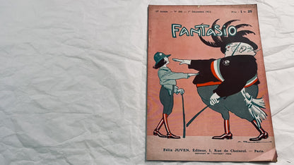 1920s - French magazine "Fantasio" with articles, photos, advertising, etc. - 1922 - 36 pages