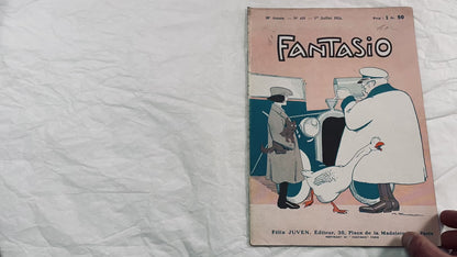 1920s - French magazine "Fantasio" with articles, photos, advertising, etc. - 1924 - 36 pages