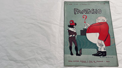 1920s - French magazine "Fantasio" with articles, photos, advertising, etc. - 1922 - 36 pages