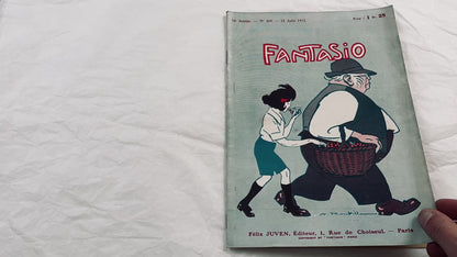 1920s - French magazine "Fantasio" with articles, photos, advertising, etc. - 1922 - 36 pages