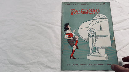 1920s - French magazine "Fantasio" with articles, photos, advertising, etc. - 1922 - 36 pages